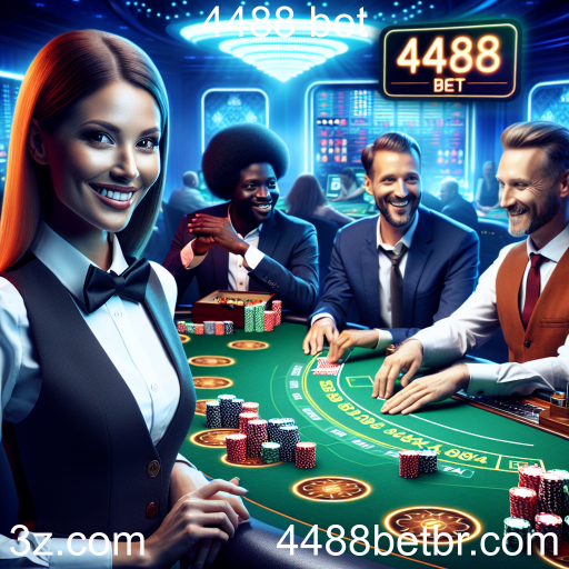 Experimente a Emoção do Cassino Ao Vivo na 4488 Bet